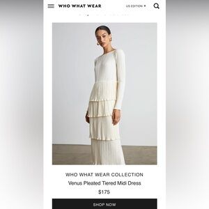Who What Wear Venus Dress - New never worn
